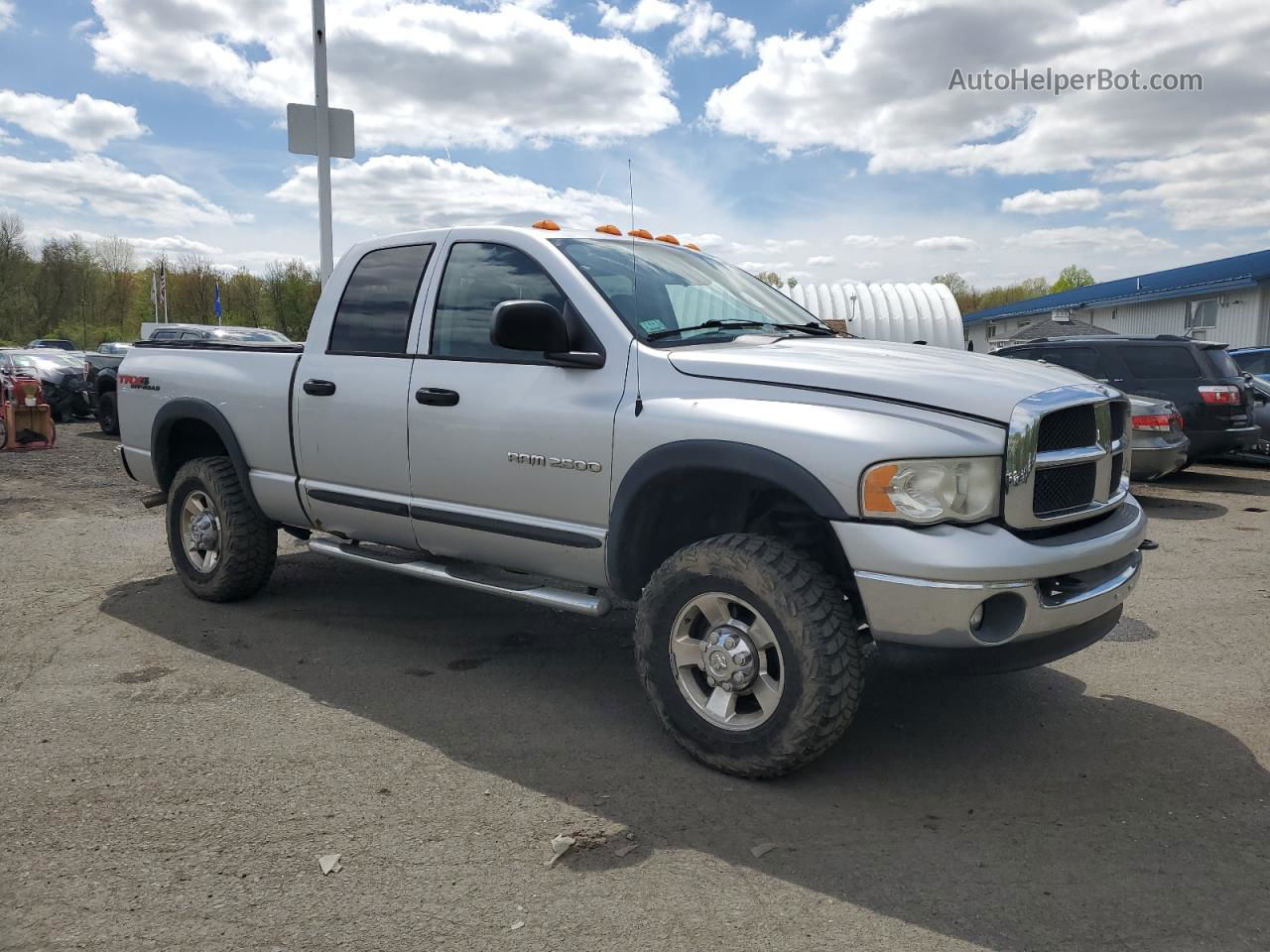 2005 Dodge Ram 2500 St Серебряный vin: 1D7KS28D85J642138