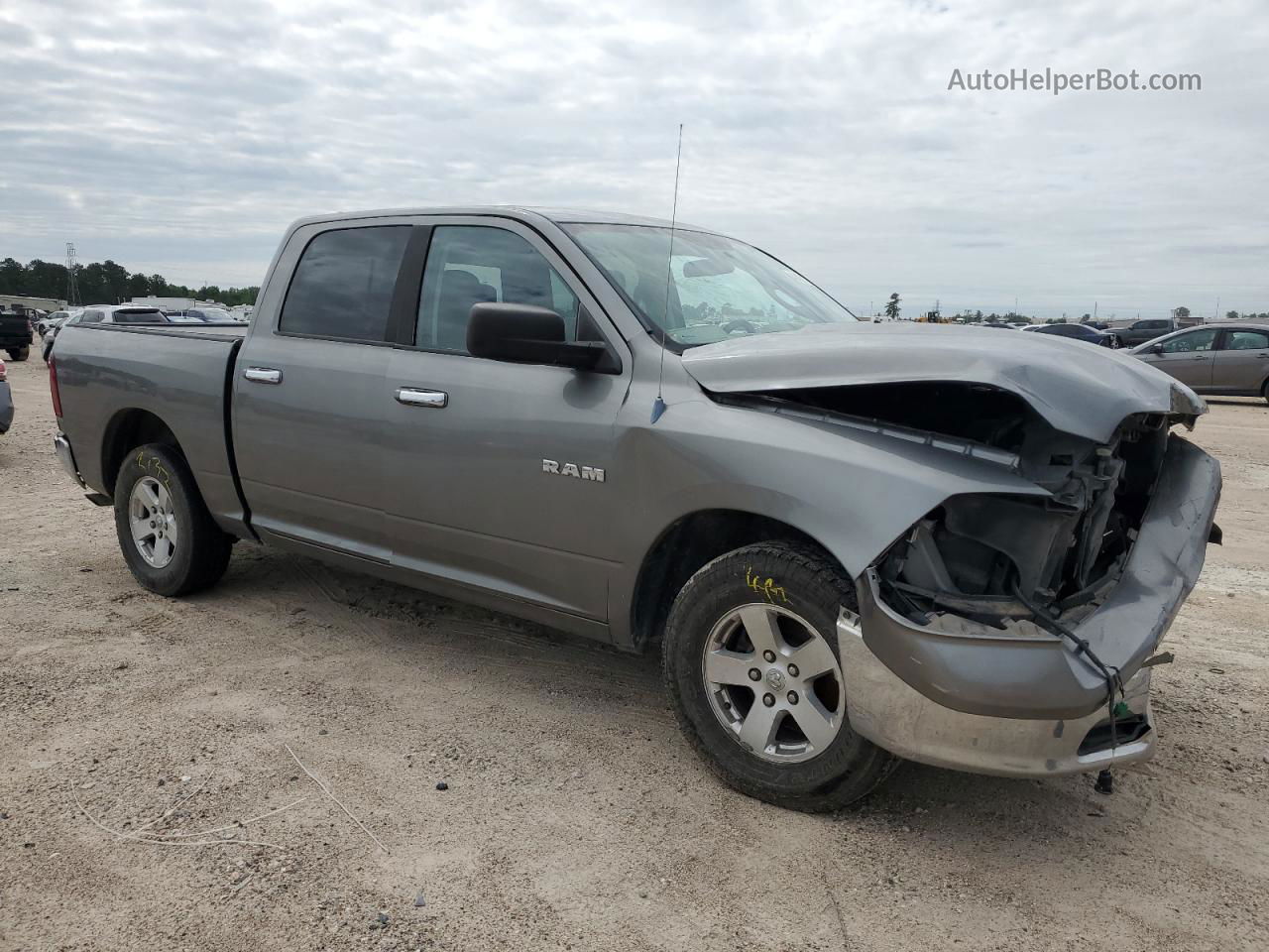 2010 Dodge Ram 1500  Gray vin: 1D7RB1CP4AS241734