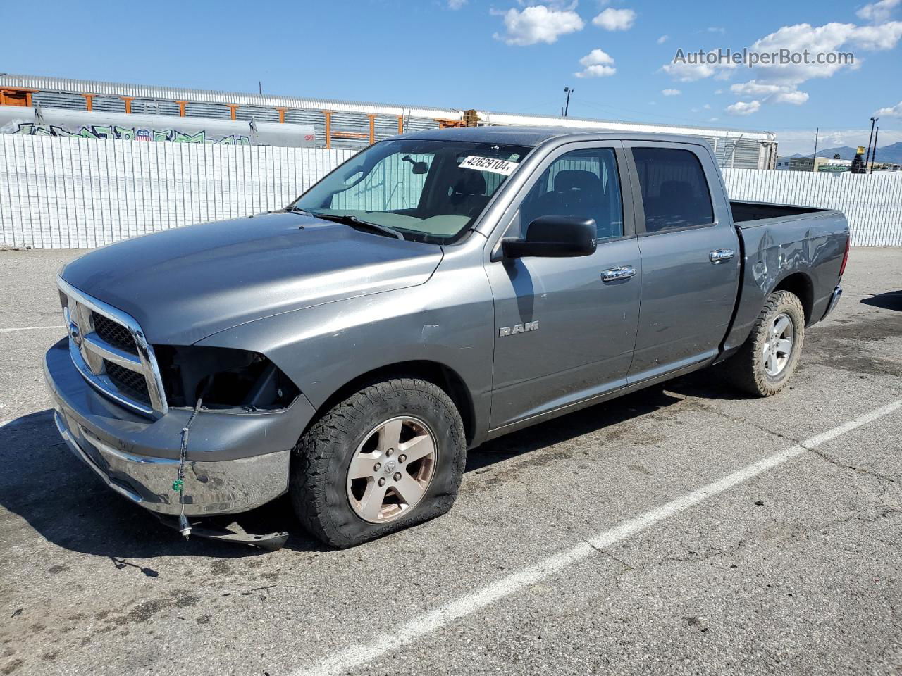 2010 Dodge Ram 1500  Gray vin: 1D7RB1CP7AS119188