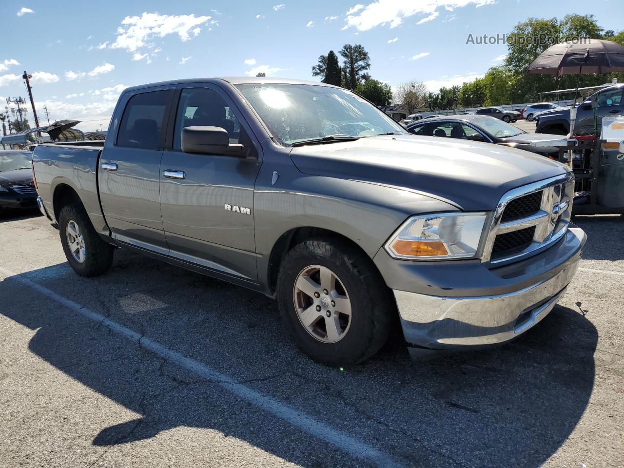 2010 Dodge Ram 1500  Gray vin: 1D7RB1CP7AS119188