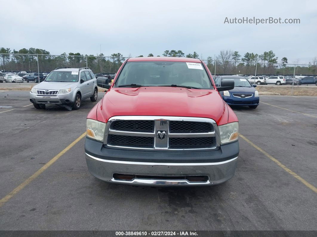 2010 Dodge Ram 1500 St Red vin: 1D7RB1CP7AS232364