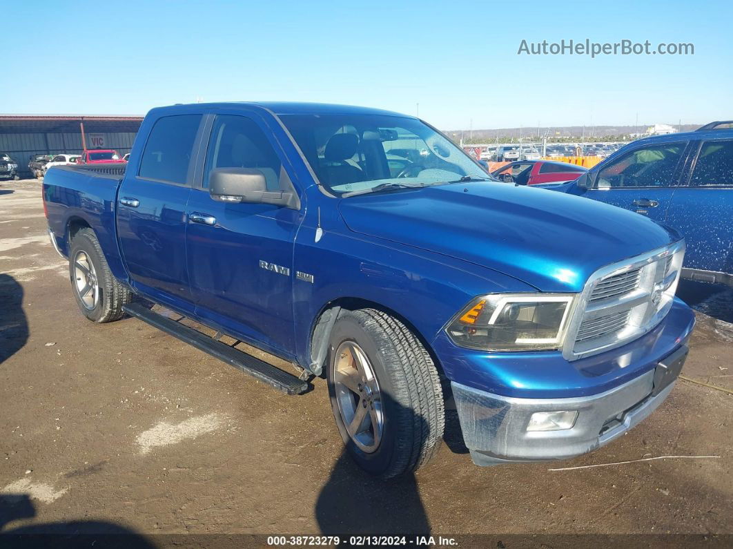 2010 Dodge Ram 1500 Slt/sport/trx Blue vin: 1D7RB1CT2AS162897