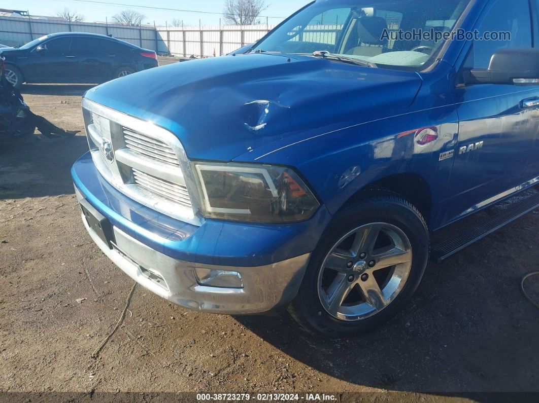 2010 Dodge Ram 1500 Slt/sport/trx Blue vin: 1D7RB1CT2AS162897