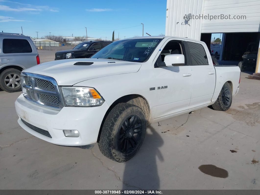 2010 Dodge Ram 1500 Slt/sport/trx White vin: 1D7RB1CT2AS176332