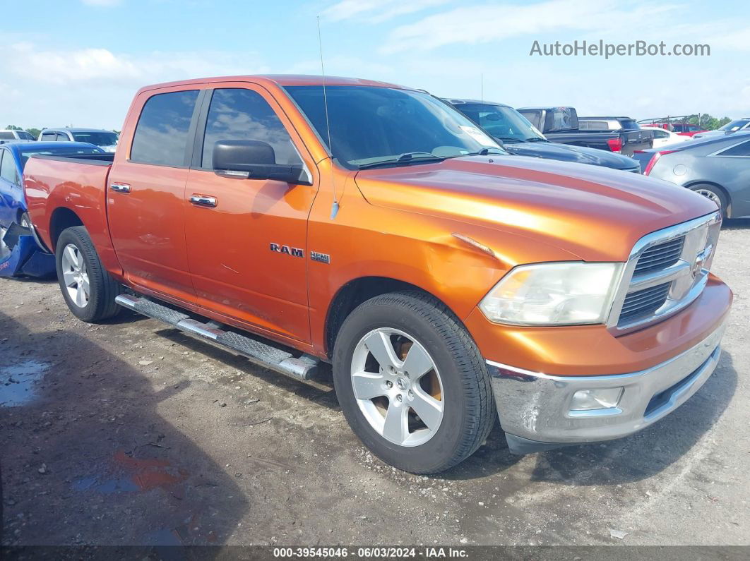 2010 Dodge Ram 1500 Slt/sport/trx Оранжевый vin: 1D7RB1CT2AS206428