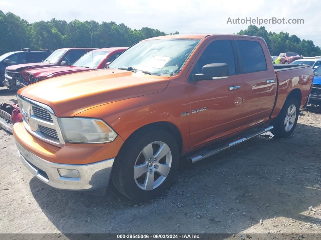 2010 Dodge Ram 1500 Slt/sport/trx Orange vin: 1D7RB1CT2AS206428