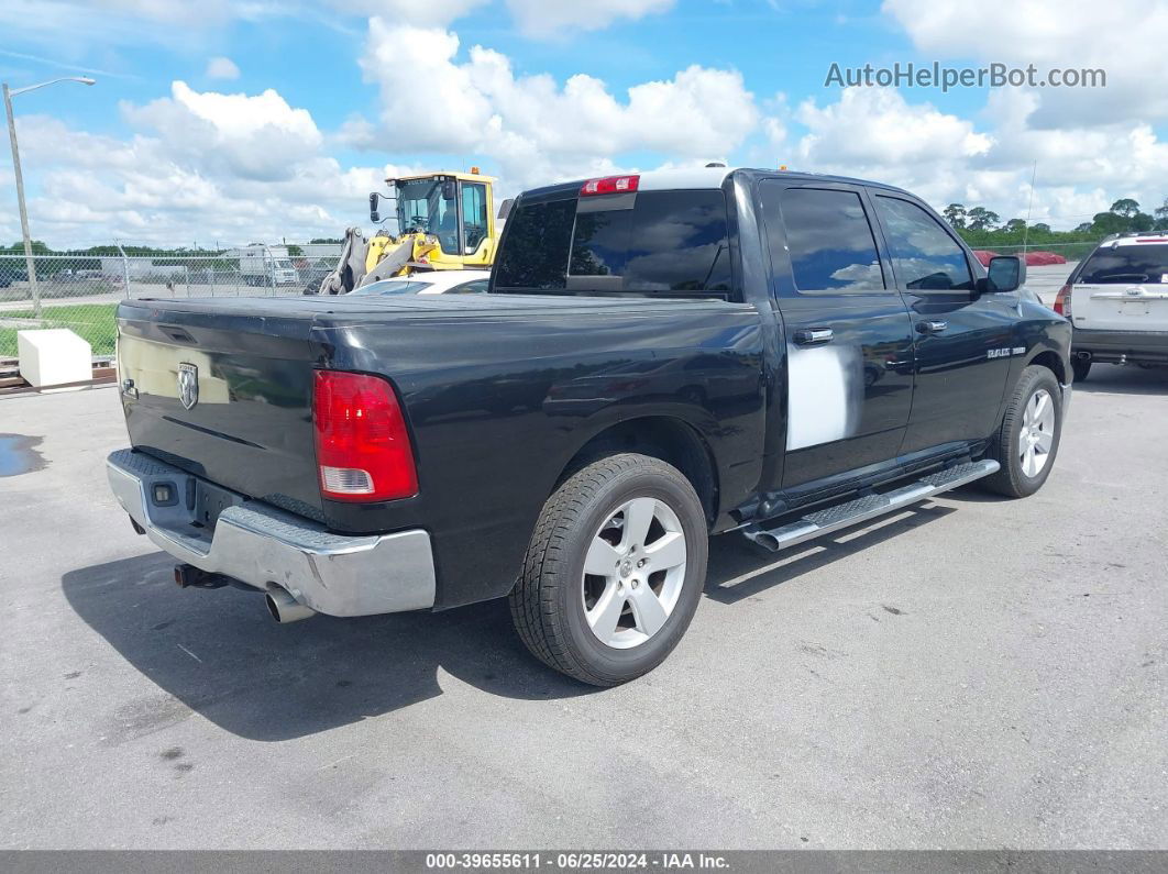 2010 Dodge Ram 1500 Slt/sport/trx Black vin: 1D7RB1CT3AS110548