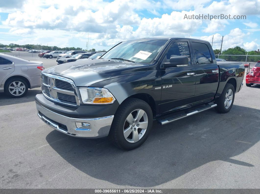 2010 Dodge Ram 1500 Slt/sport/trx Black vin: 1D7RB1CT3AS110548