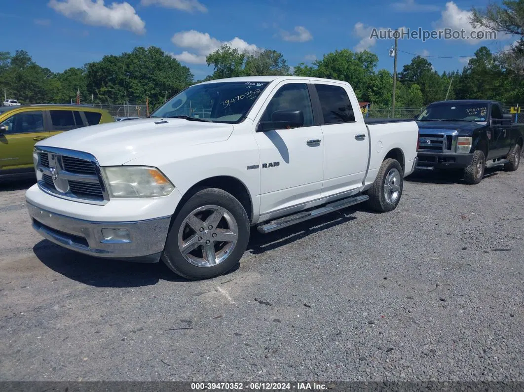 2010 Dodge Ram 1500 Slt/sport/trx White vin: 1D7RB1CT4AS126595