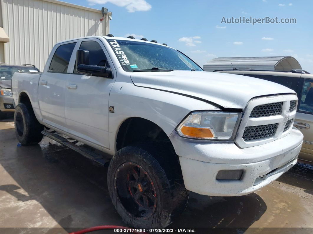 2010 Dodge Ram 1500 Slt White vin: 1D7RB1CT4AS248860