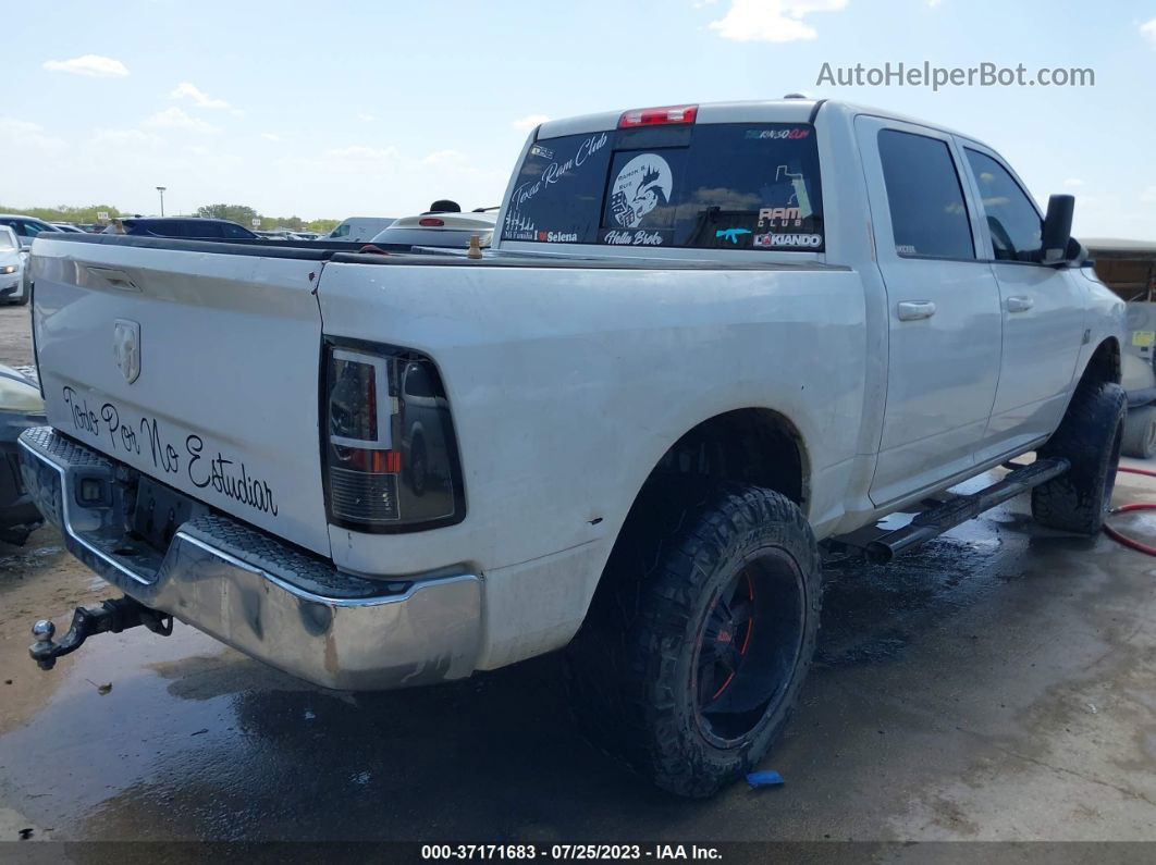 2010 Dodge Ram 1500 Slt White vin: 1D7RB1CT4AS248860