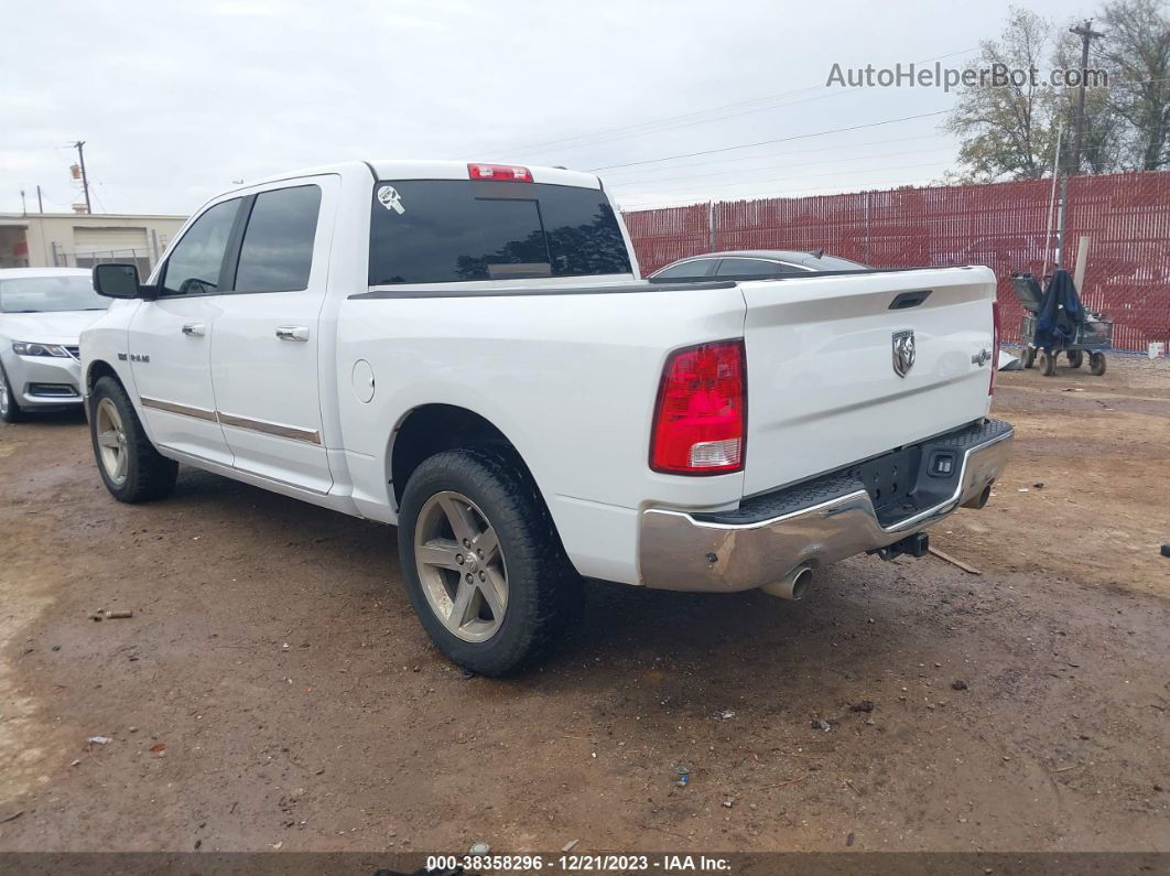 2010 Dodge Ram 1500 Slt/sport/trx White vin: 1D7RB1CT5AS235650