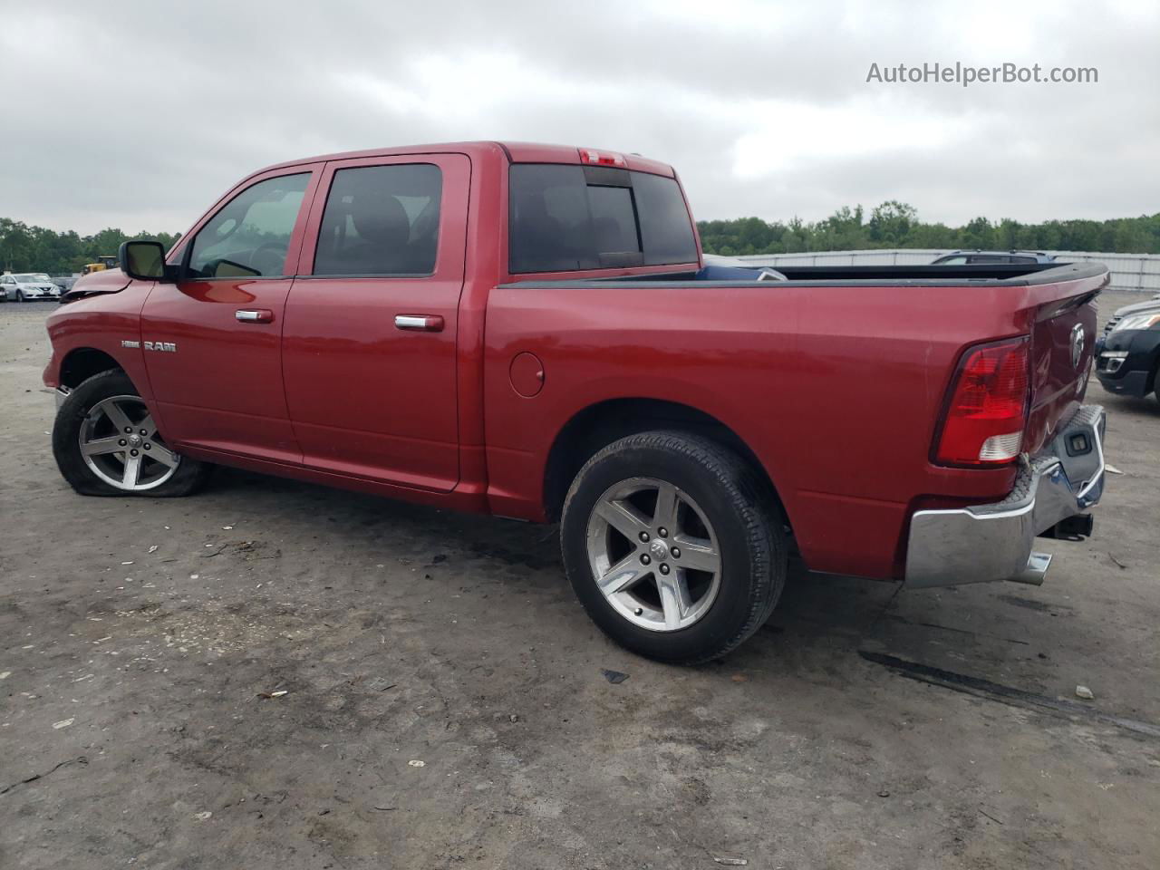 2010 Dodge Ram 1500  Red vin: 1D7RB1CT8AS145103