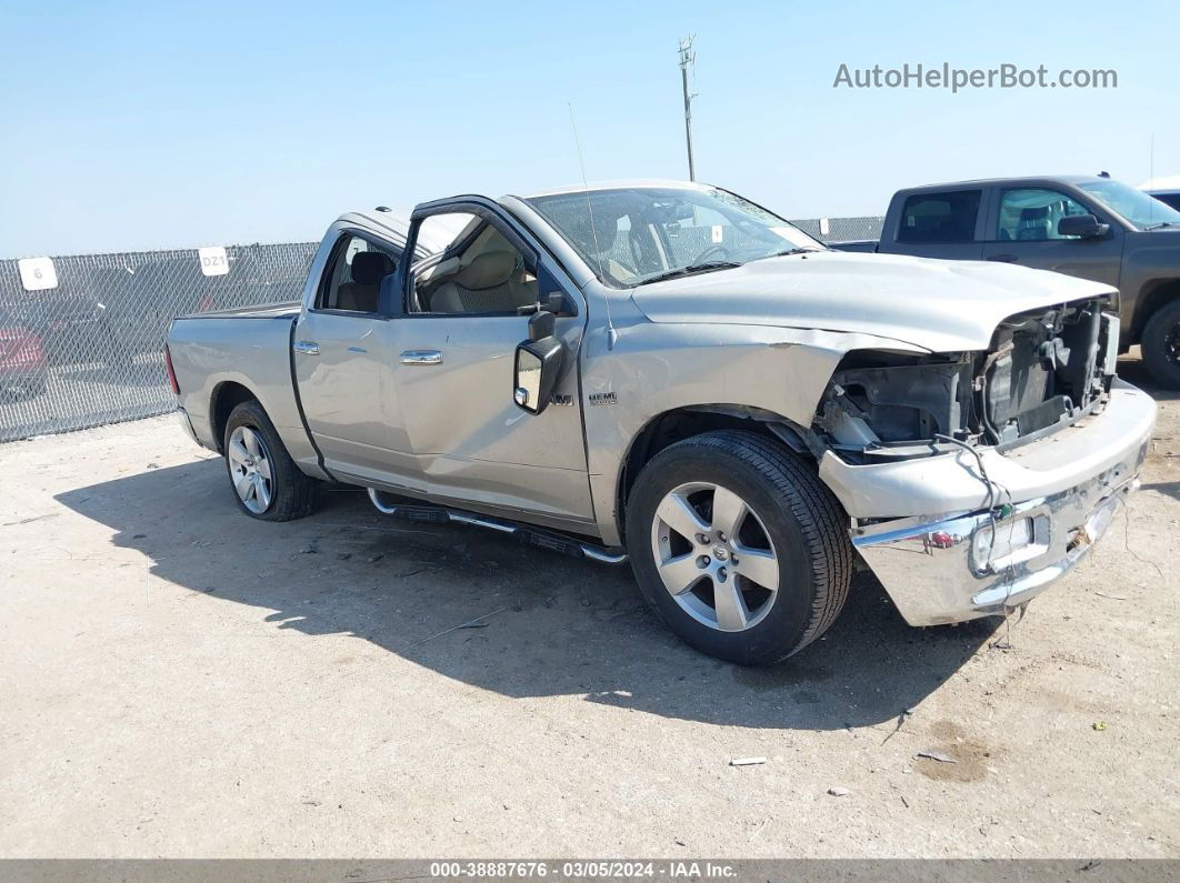 2010 Dodge Ram 1500 Slt/sport/trx Silver vin: 1D7RB1CT8AS194849