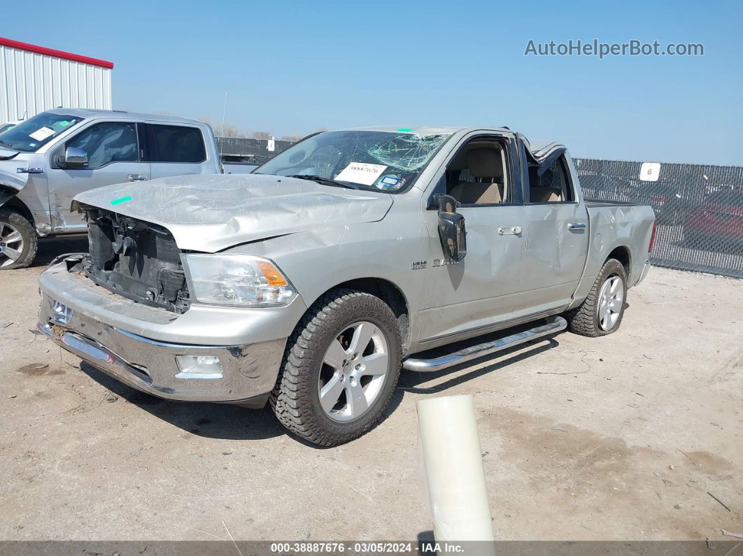 2010 Dodge Ram 1500 Slt/sport/trx Silver vin: 1D7RB1CT8AS194849