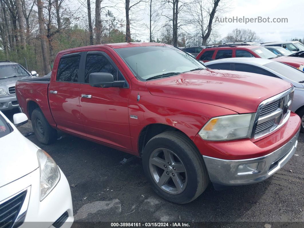 2010 Dodge Ram 1500 Slt/sport/trx Red vin: 1D7RB1CT8AS195967