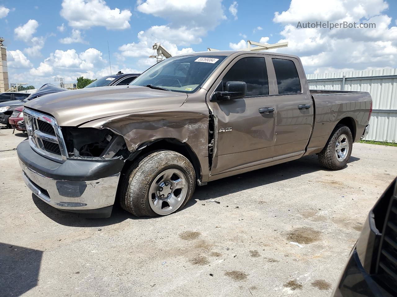 2010 Dodge Ram 1500  Brown vin: 1D7RB1GK8AS196036