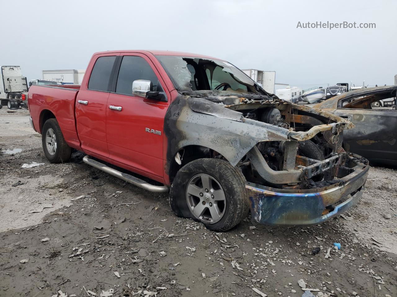 2010 Dodge Ram 1500  Red vin: 1D7RB1GP2AS126284