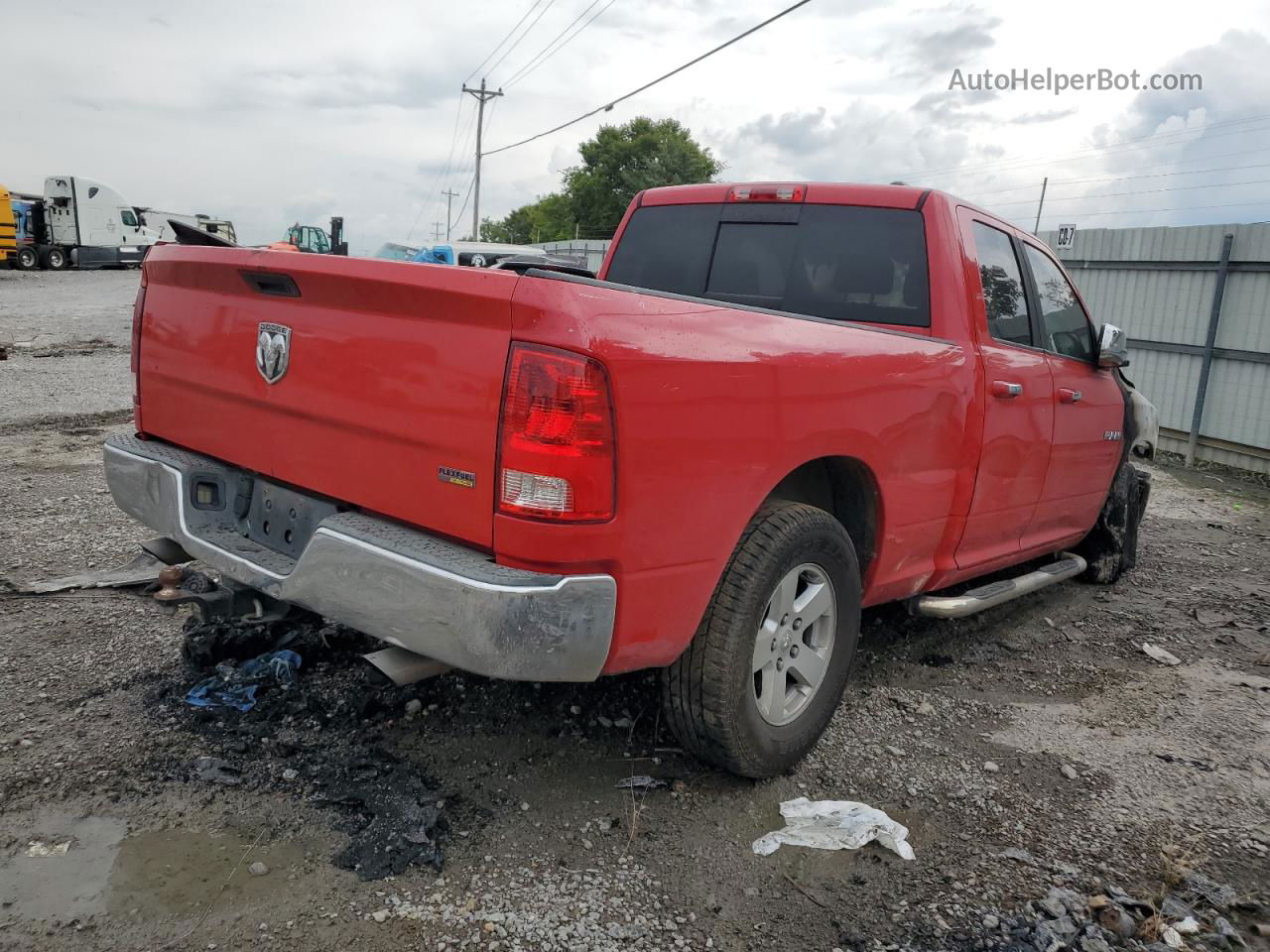 2010 Dodge Ram 1500  Red vin: 1D7RB1GP2AS126284