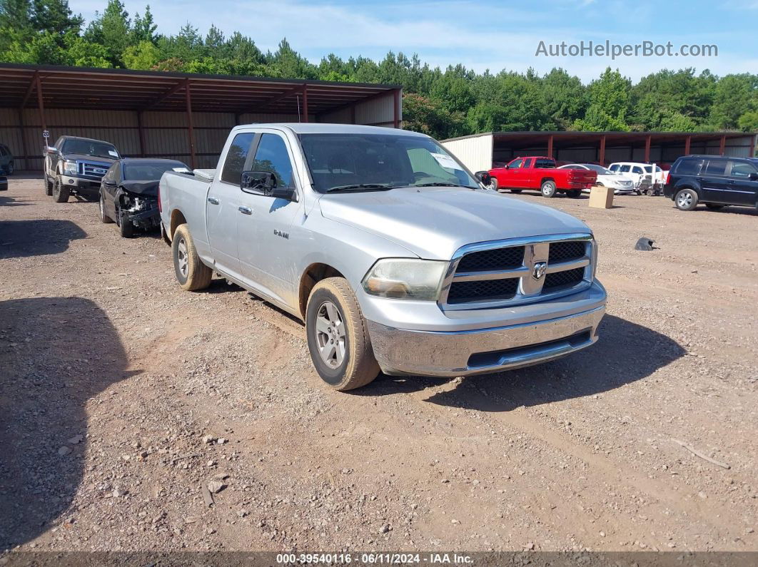 2010 Dodge Ram 1500 Slt/sport/trx Silver vin: 1D7RB1GP3AS110952