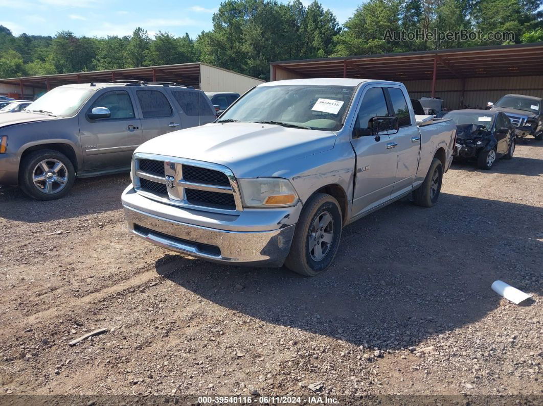 2010 Dodge Ram 1500 Slt/sport/trx Silver vin: 1D7RB1GP3AS110952