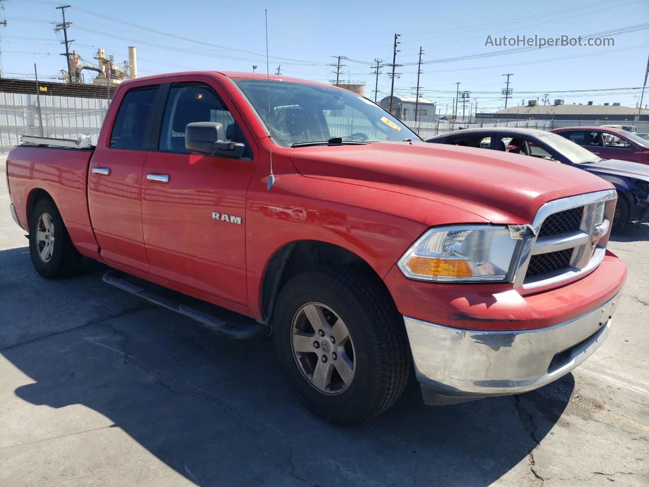 2010 Dodge Ram 1500  Red vin: 1D7RB1GP3AS238818