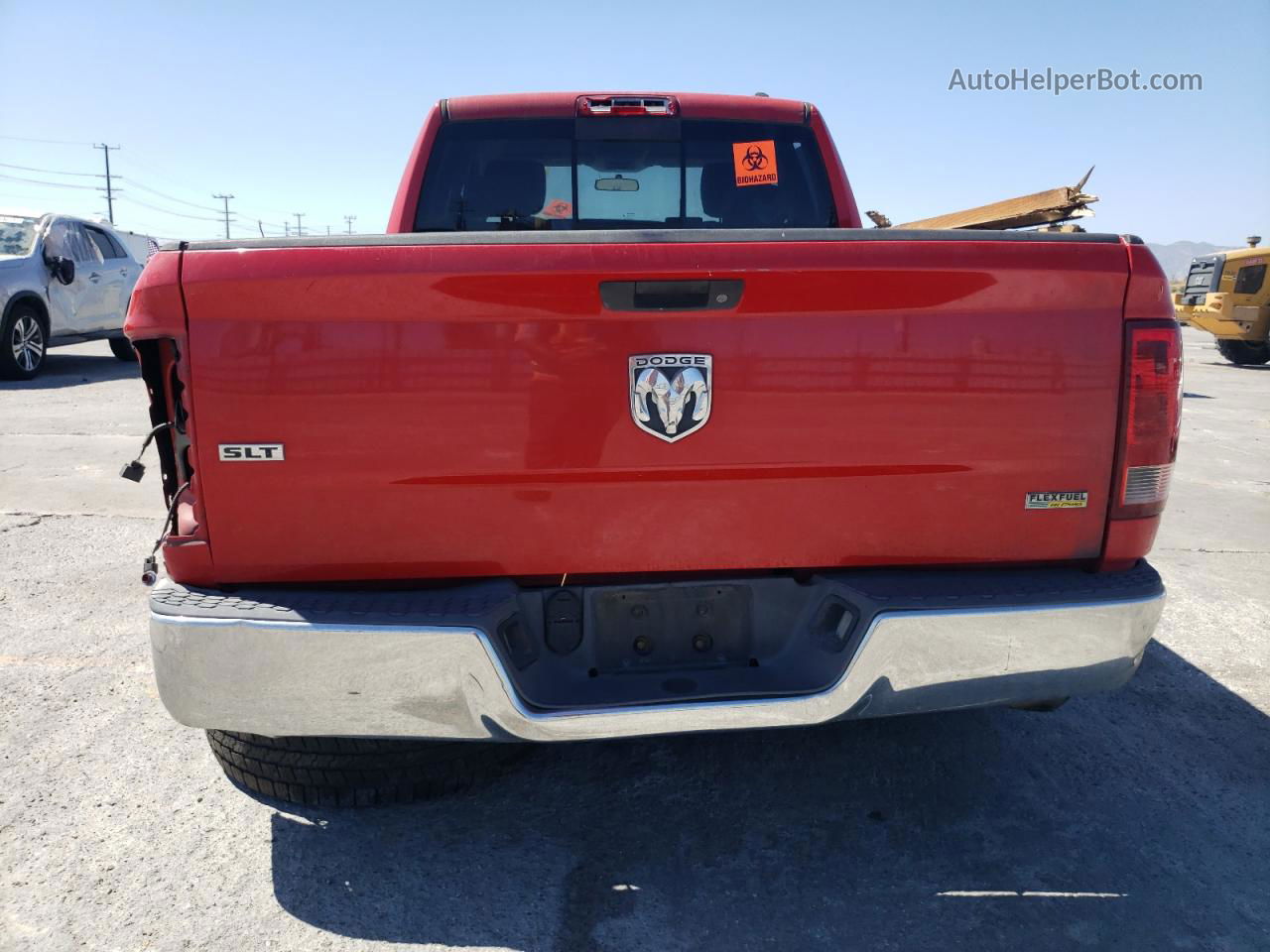 2010 Dodge Ram 1500  Red vin: 1D7RB1GP3AS238818