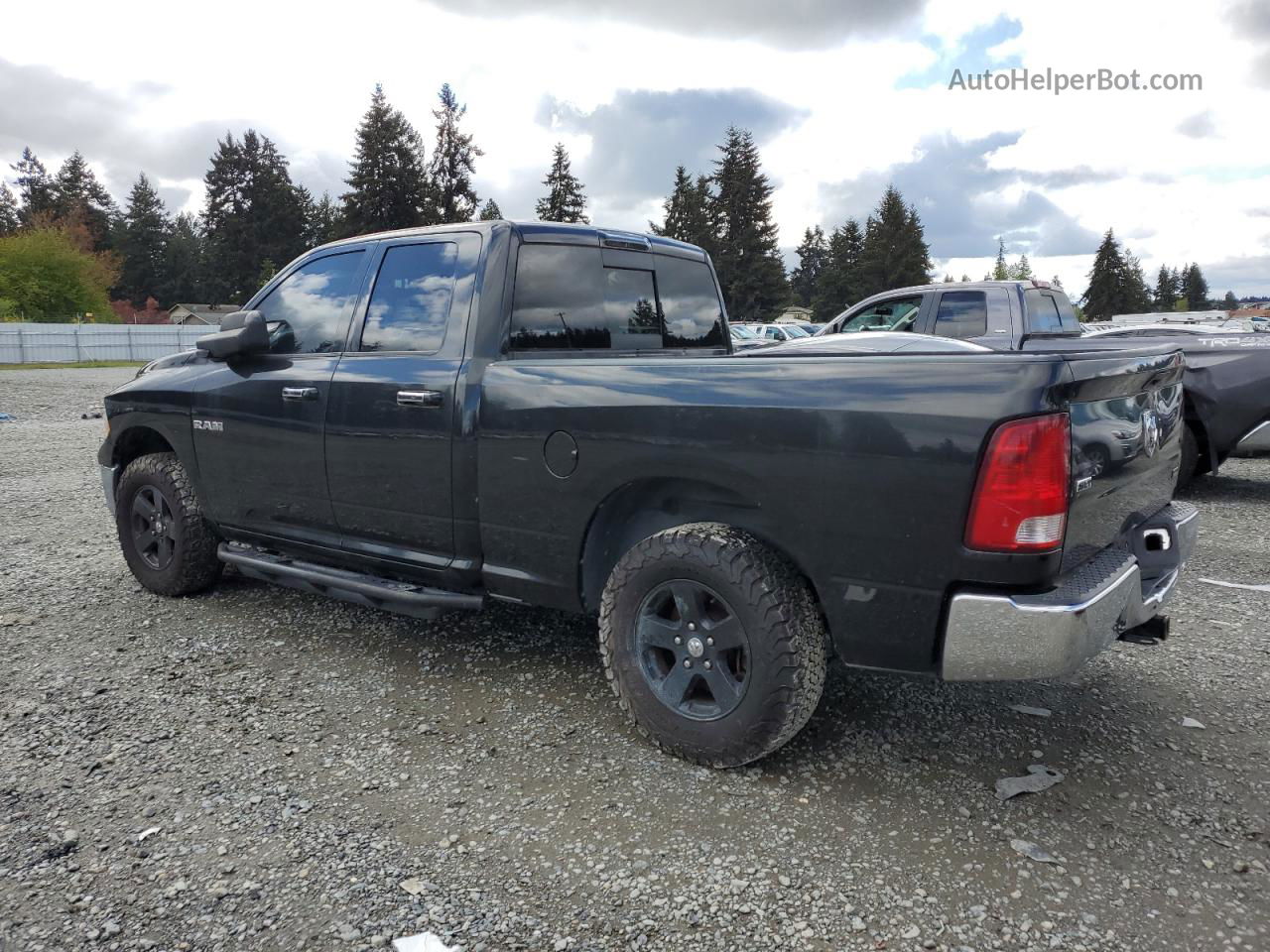 2010 Dodge Ram 1500  Черный vin: 1D7RB1GP4AS111270