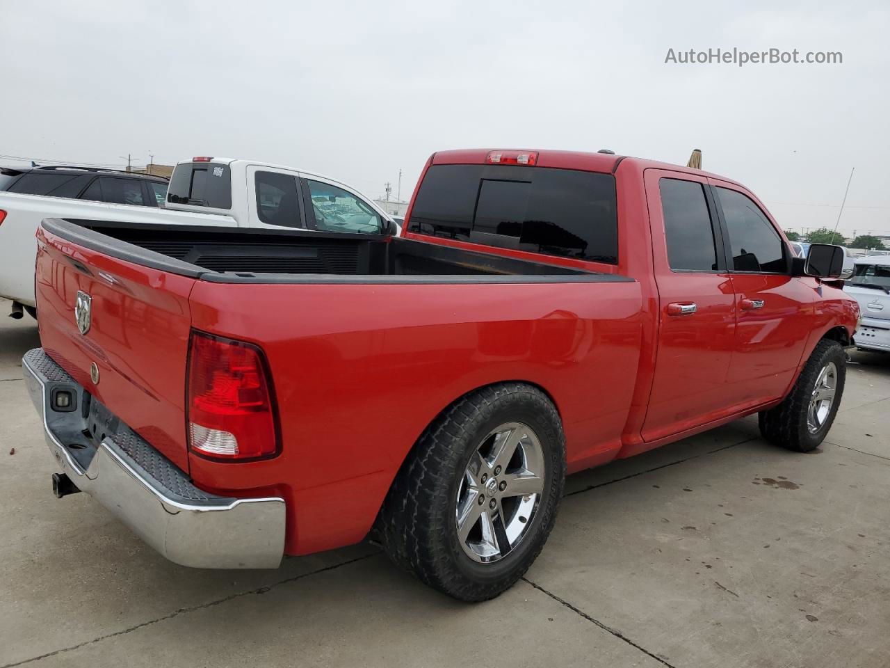 2010 Dodge Ram 1500  Red vin: 1D7RB1GP4AS134354