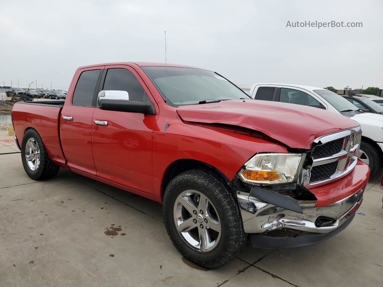 2010 Dodge Ram 1500  Red vin: 1D7RB1GP4AS134354