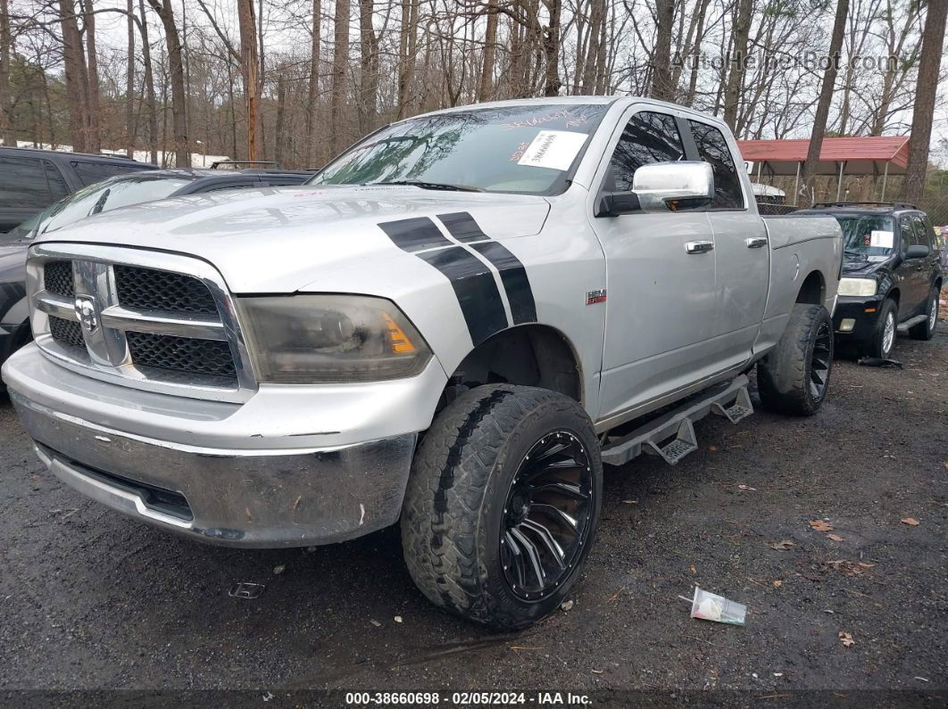 2010 Dodge Ram 1500 Slt/sport/trx Silver vin: 1D7RB1GP5AS141605