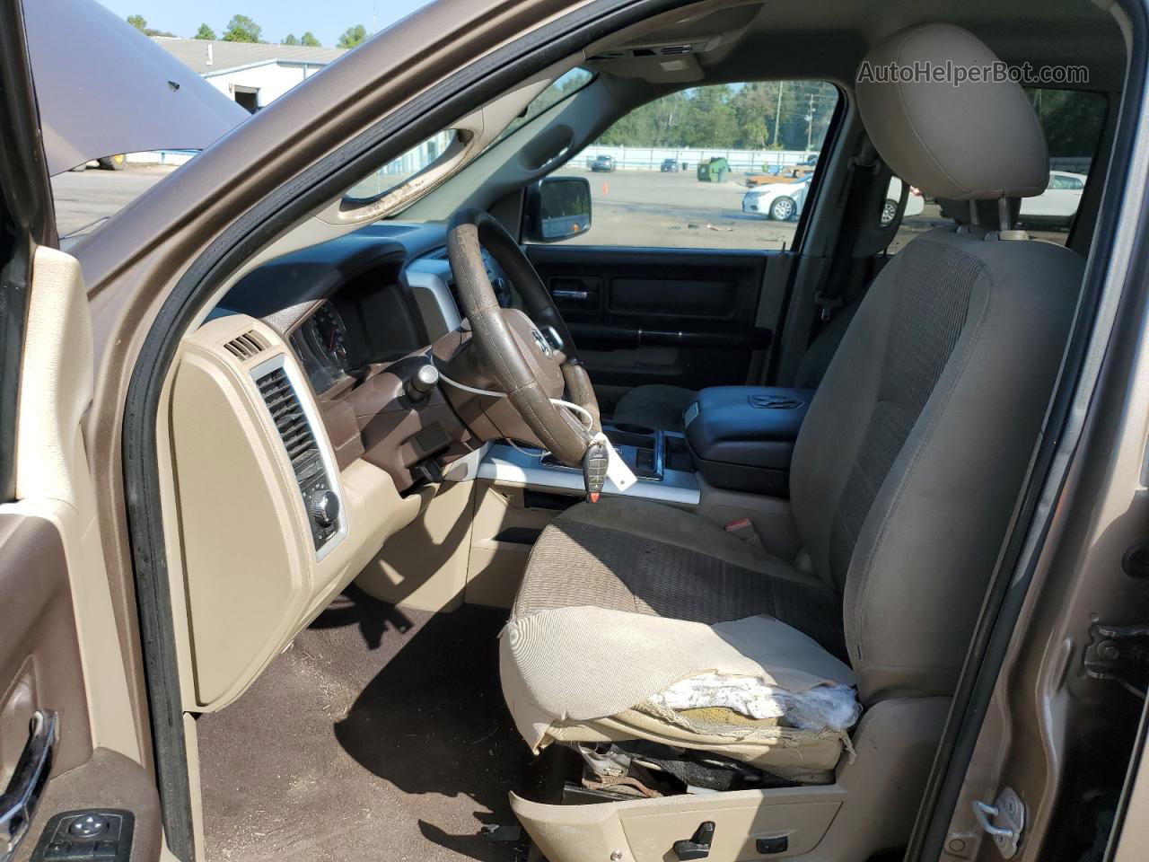 2010 Dodge Ram 1500  Brown vin: 1D7RB1GP5AS159229