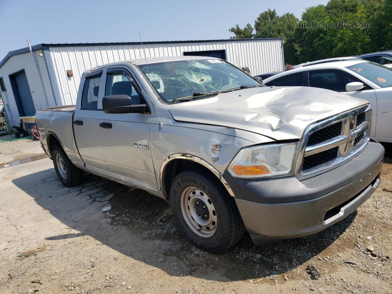 2010 Dodge Ram 1500  Gray vin: 1D7RB1GP7AS246565