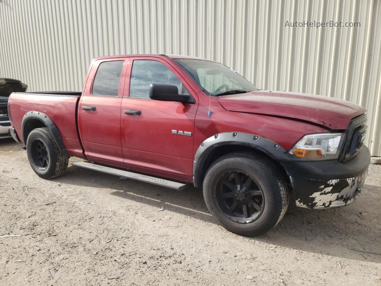 2010 Dodge Ram 1500  Red vin: 1D7RB1GP8AS127455