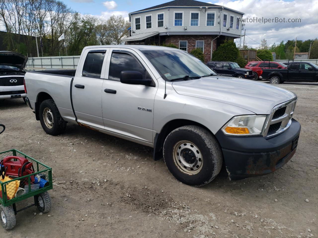 2010 Dodge Ram 1500  Silver vin: 1D7RB1GP8AS189938