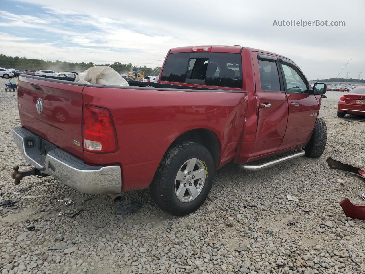 2010 Dodge Ram 1500  Red vin: 1D7RB1GP8AS237745