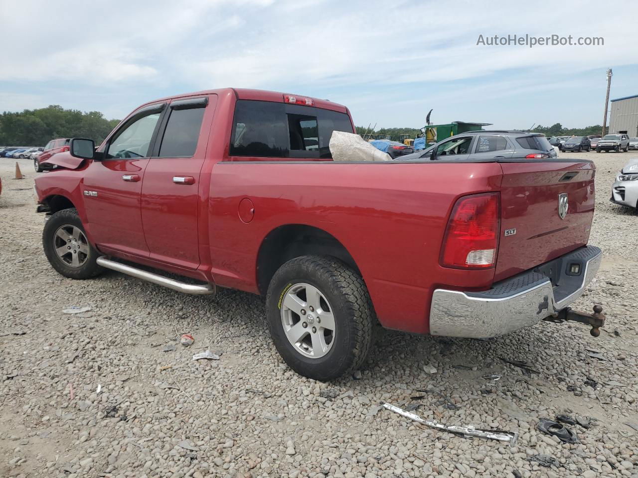 2010 Dodge Ram 1500  Red vin: 1D7RB1GP8AS237745