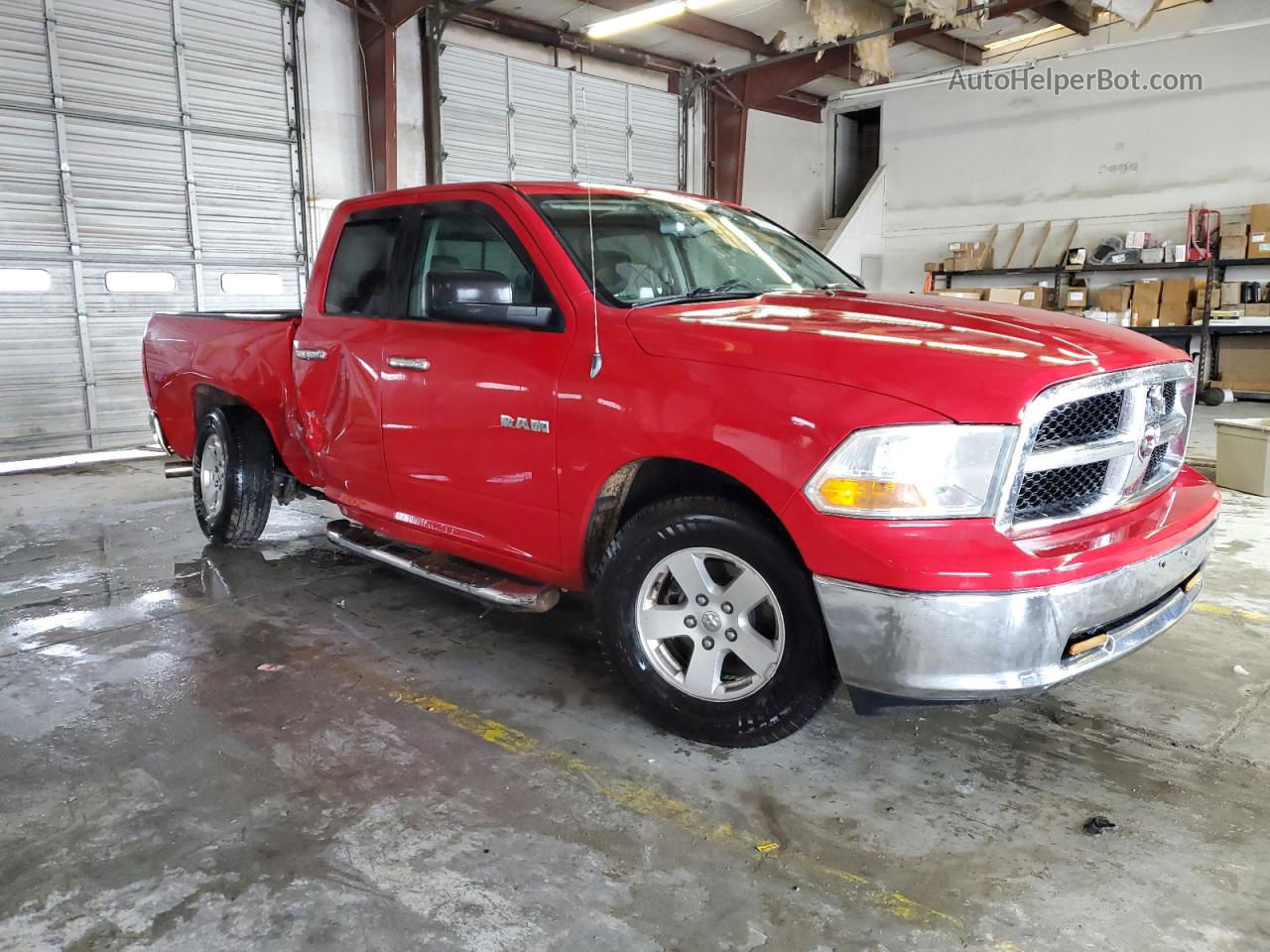 2010 Dodge Ram 1500  Красный vin: 1D7RB1GPXAS160117