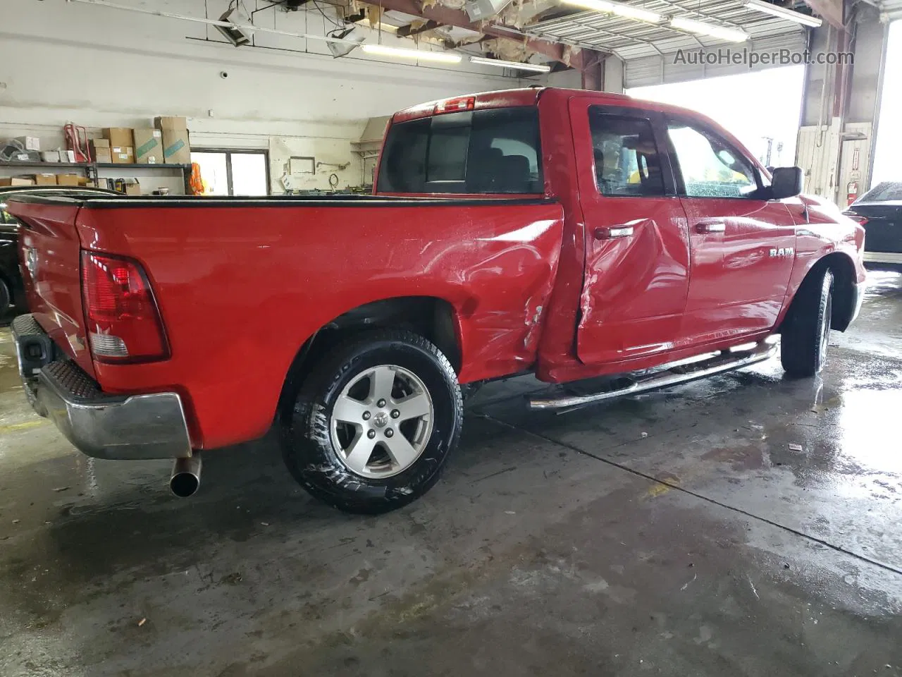 2010 Dodge Ram 1500  Красный vin: 1D7RB1GPXAS160117