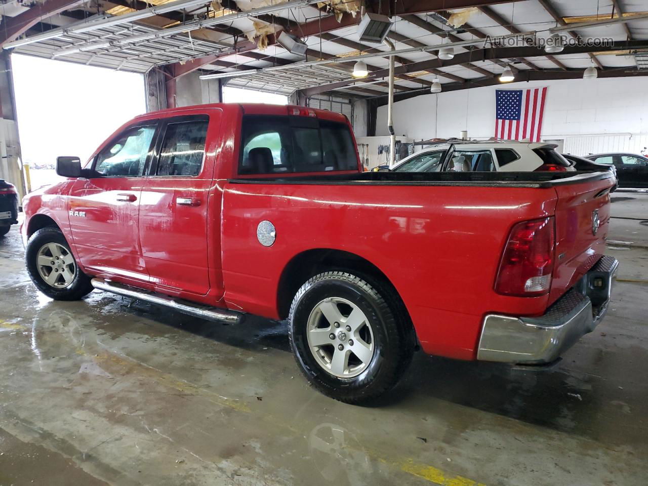 2010 Dodge Ram 1500  Red vin: 1D7RB1GPXAS160117