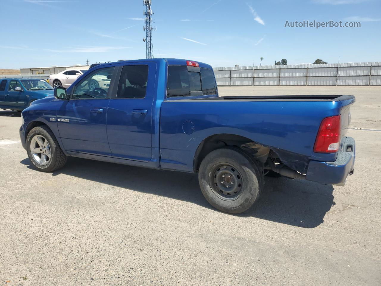 2010 Dodge Ram 1500  Blue vin: 1D7RB1GT2AS176342