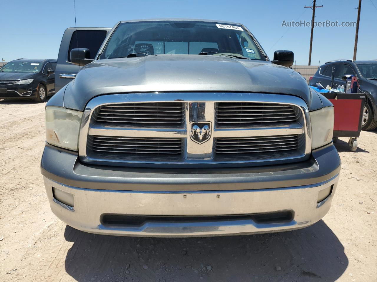 2010 Dodge Ram 1500  Gray vin: 1D7RB1GT3AS106025