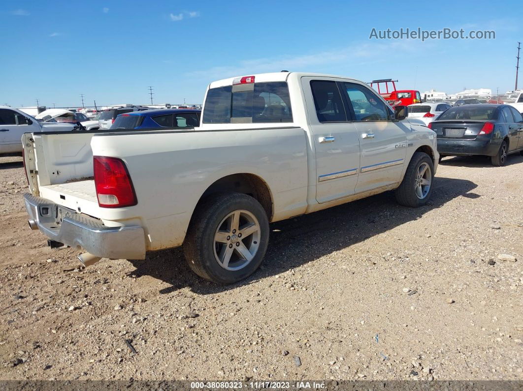 2010 Dodge Ram 1500 Slt/sport/trx Cream vin: 1D7RB1GT8AS225978