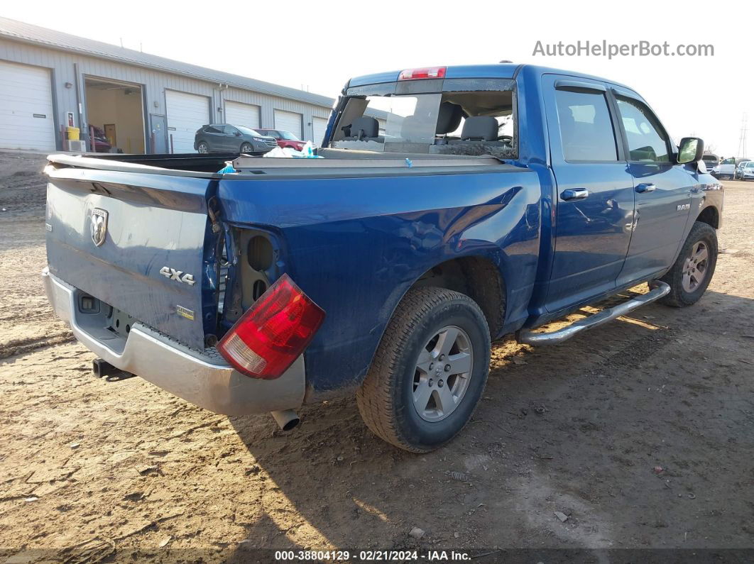 2010 Dodge Ram 1500 Slt/sport/trx Синий vin: 1D7RV1CP4AS121021