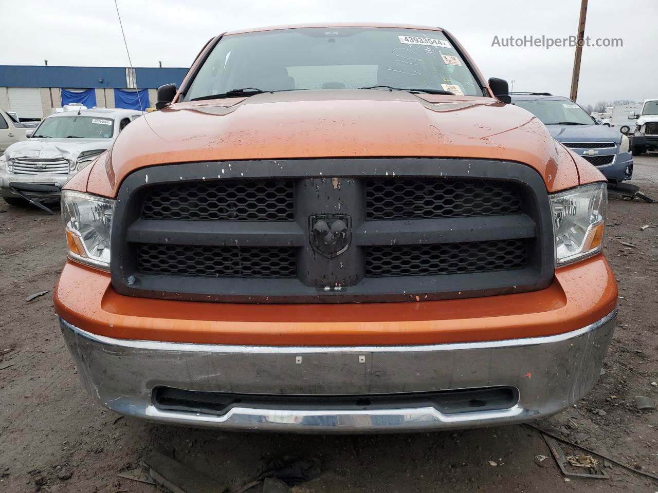 2010 Dodge Ram 1500  Оранжевый vin: 1D7RV1CP6AS166428