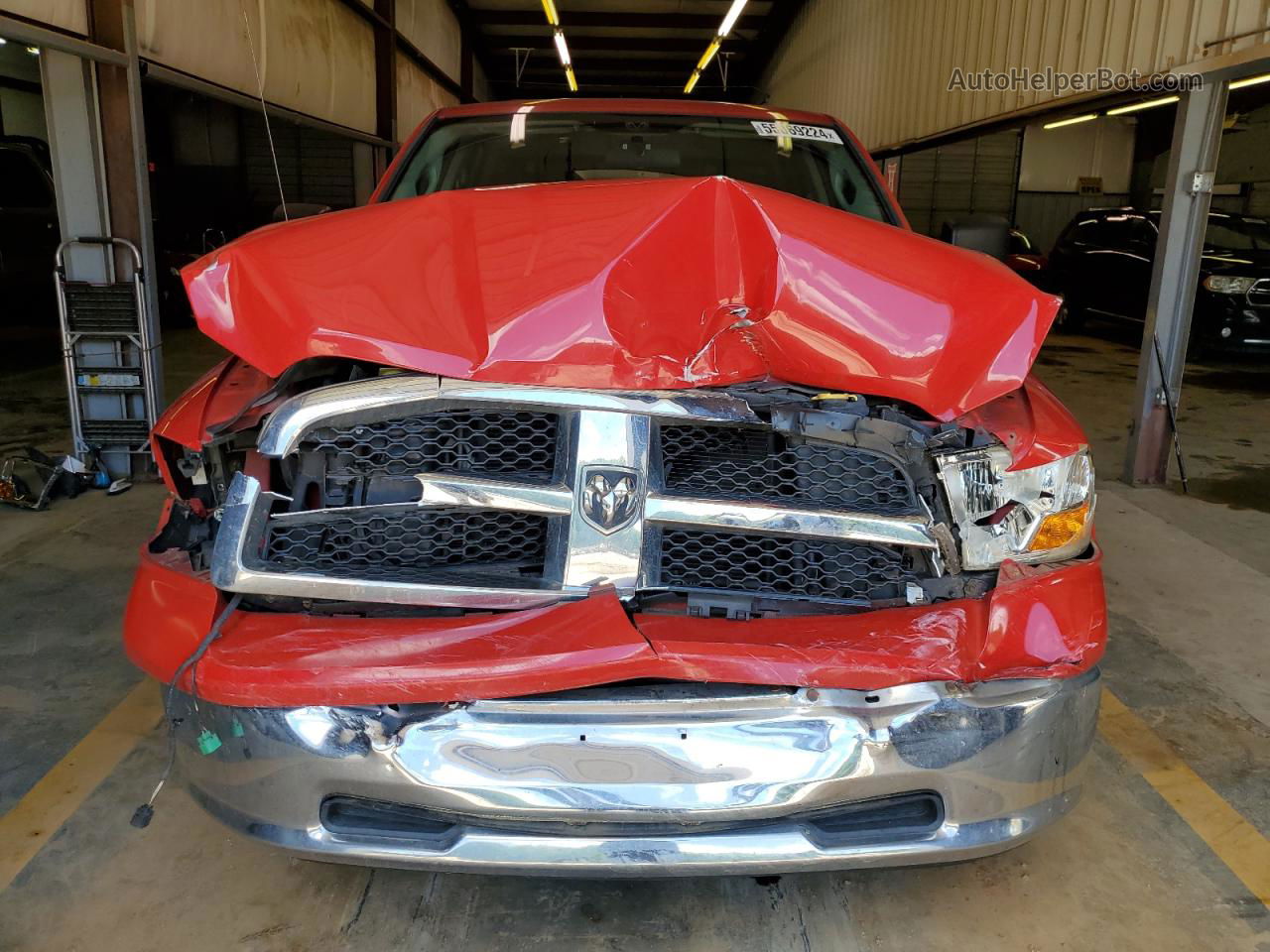 2010 Dodge Ram 1500  Red vin: 1D7RV1CP7AS137102