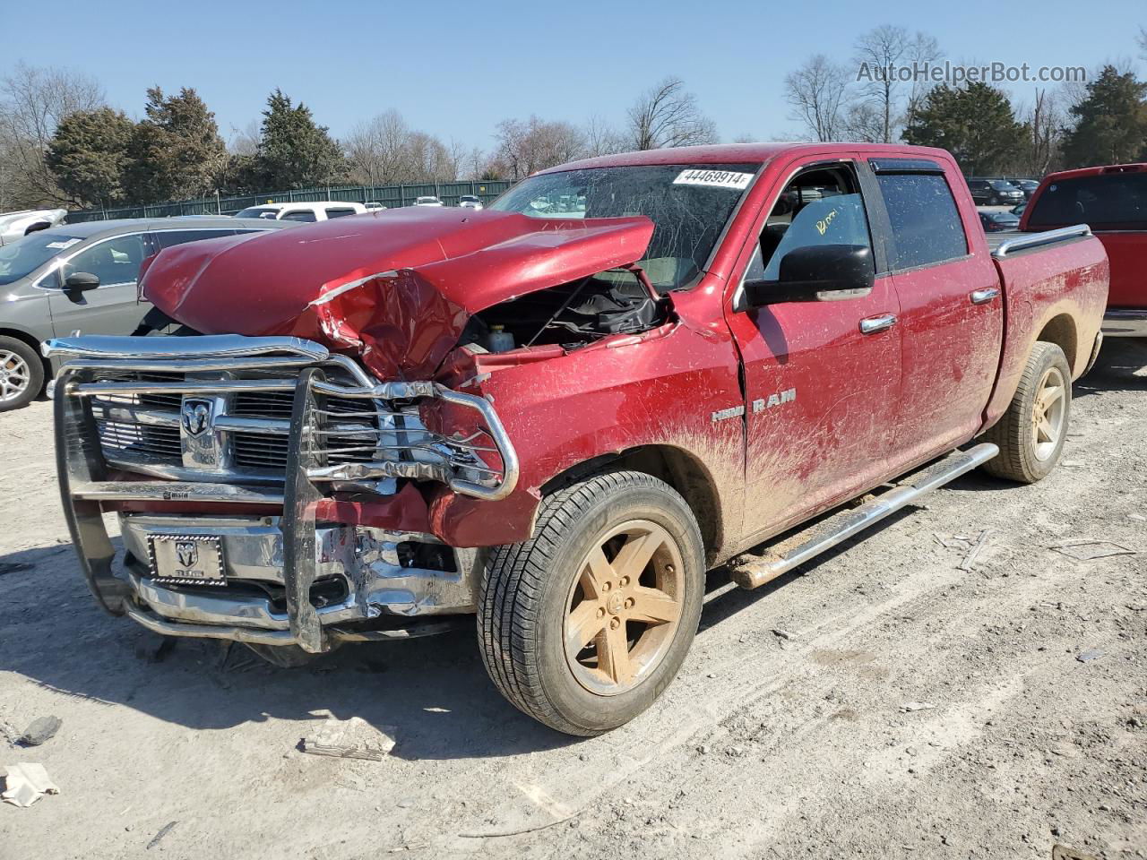 2010 Dodge Ram 1500  Burgundy vin: 1D7RV1CT0AS121062