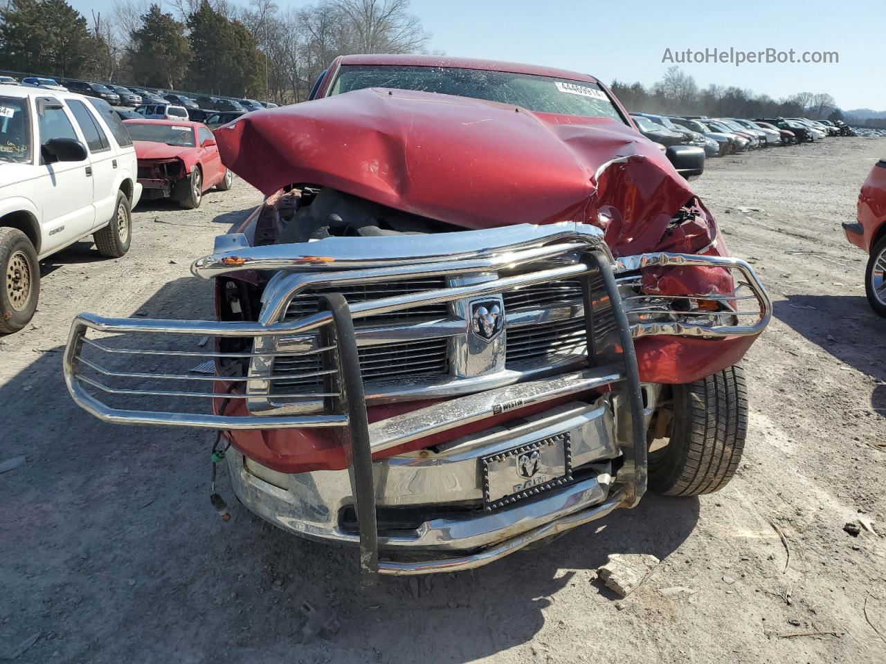 2010 Dodge Ram 1500  Burgundy vin: 1D7RV1CT0AS121062