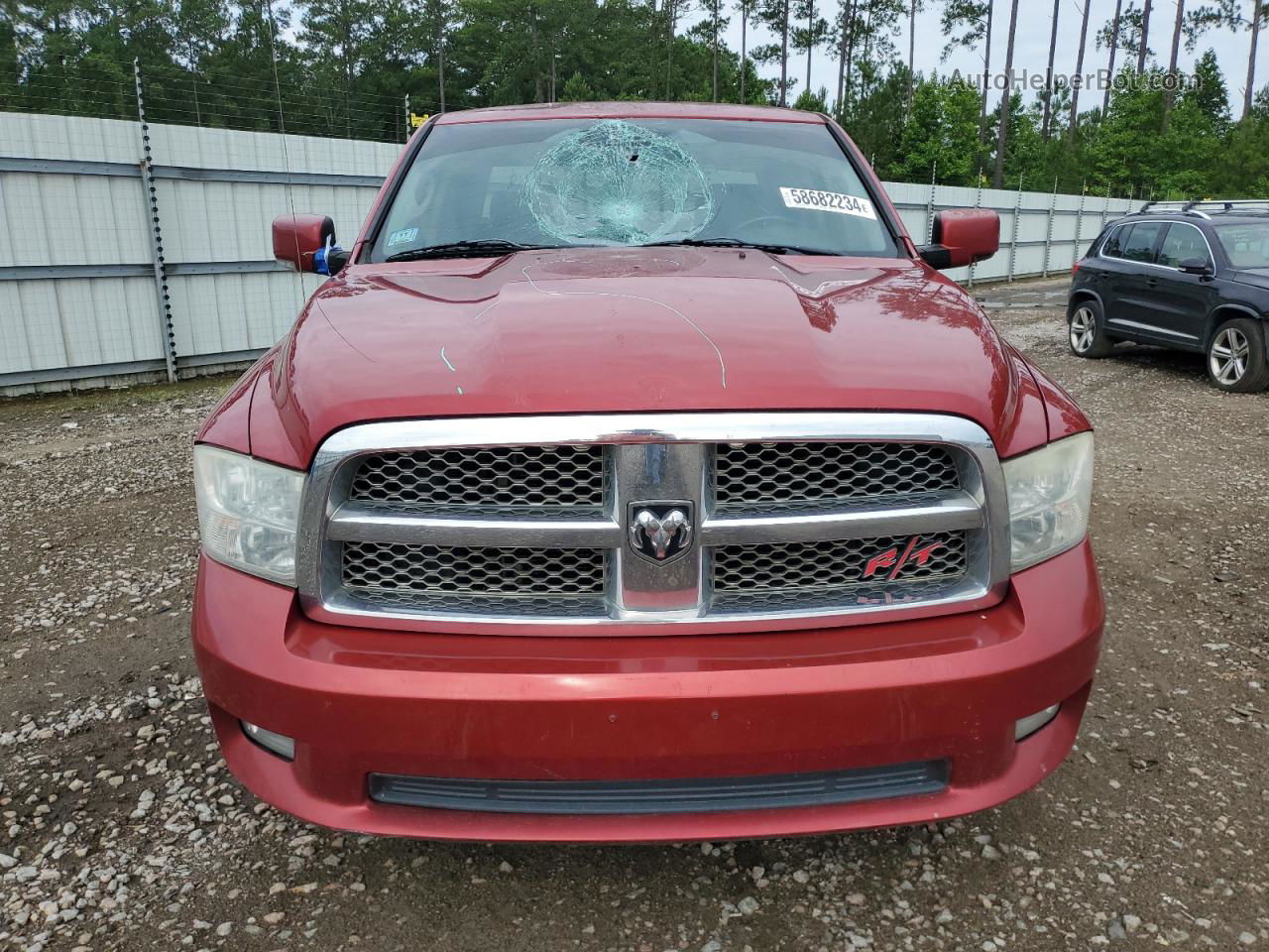 2010 Dodge Ram 1500  Red vin: 1D7RV1CT0AS171590