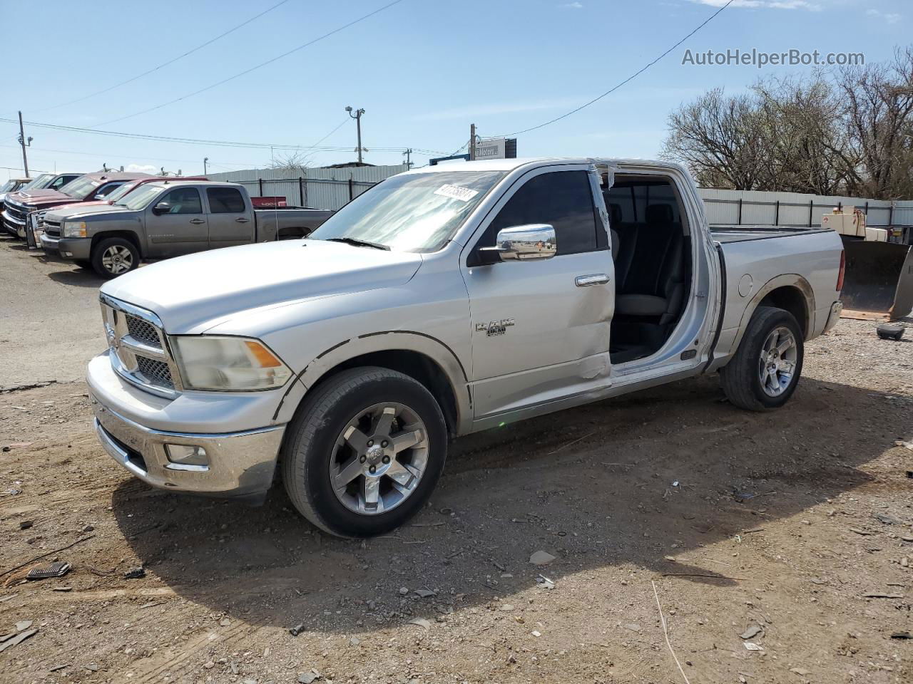 2010 Dodge Ram 1500  Серебряный vin: 1D7RV1CT0AS182461